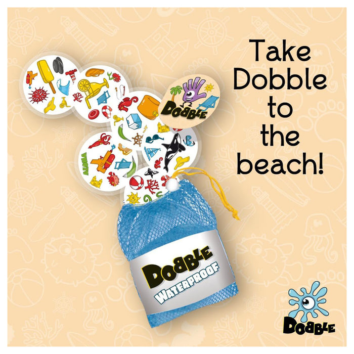 Dobble Beach Waterproof Card Game