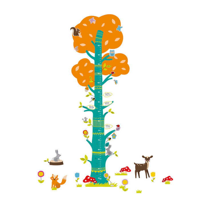 Nature Height Chart Stickabouts Wall Stickers