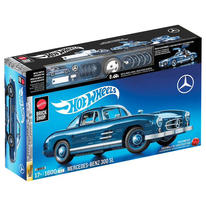 Hot Wheels Premium Mercedes Benz 300 SL Model Kit Booghe hot-wheels-premium-mercedes-benz-300-sl-model-kit-booghe