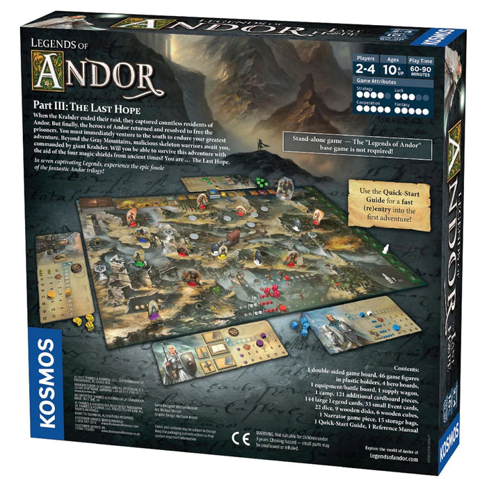 Legends of Andor: The Last Hope Board Game