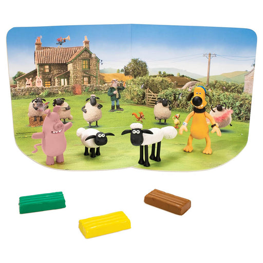 Plasticine Shaun The Sheep Model Maker Farmyard Fun Kit