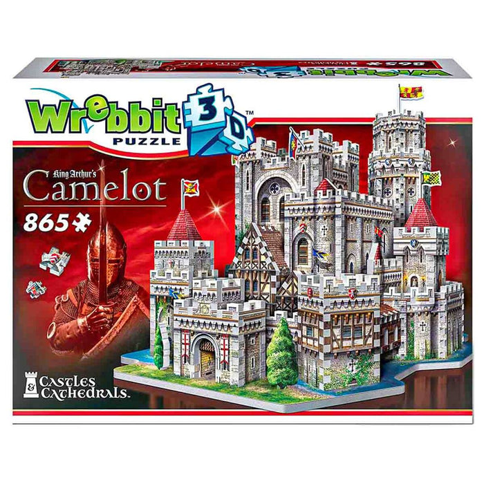 Wrebbit 3D King Arthur's Camelot Castle 865 Piece Puzzle