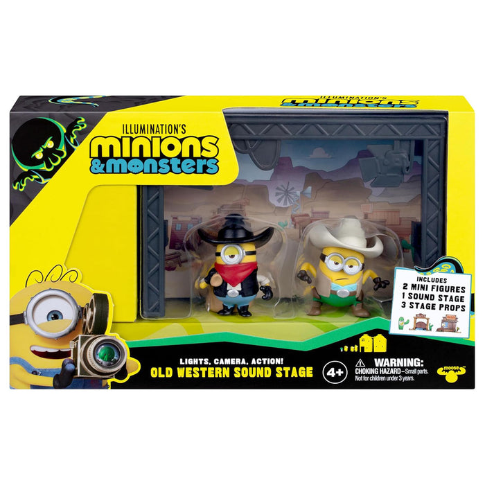 Minions & Monsters Old Western Sound Stage Playset