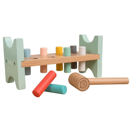 TP Owl & Fox Wooden Hammer Bench Set