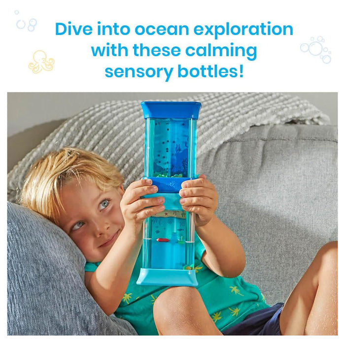 Exploring Ocean Forces Sensory Bottles