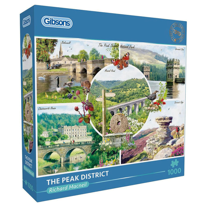 Gibsons The Peak District 1000 Piece Jigsaw Puzzle