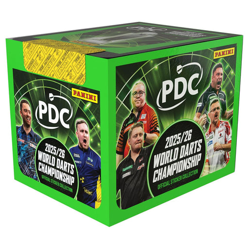 Panini PDC 2025/26 World Darts Championship Sticker Collection 36 Pack Box