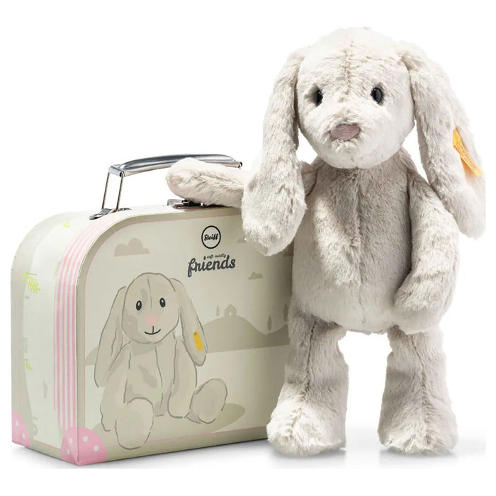 Steiff Hoppie Rabbit & Suitcase Soft Toy