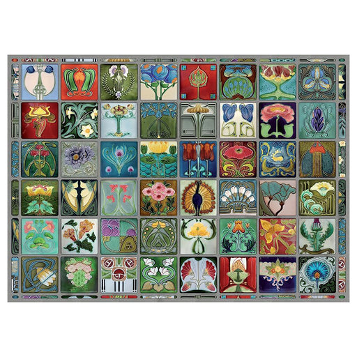 Cobble Hill Art Nouveau Tiles 1000 Piece Jigsaw Puzzle