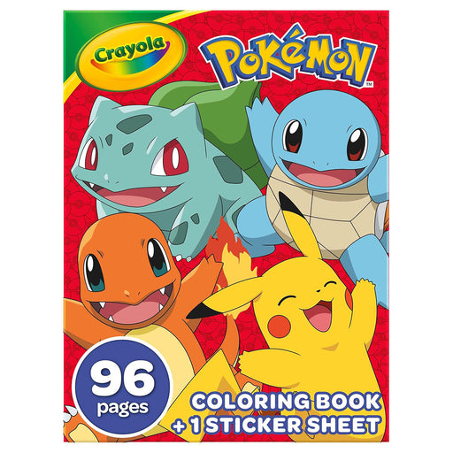 Pokémon Colouring Book & Sticker Sheet