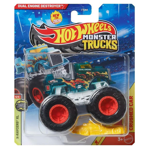 Hot Wheels Monster Trucks X-Racers Dual Engine Destroyer Truck 5/5