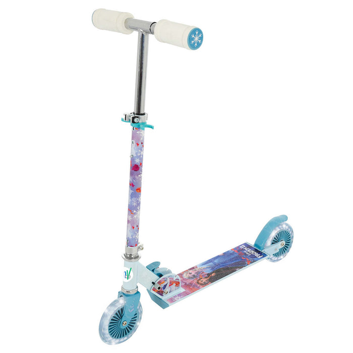 Disney Frozen 2 Folding In-Line Scooter with Light Up Wheels
