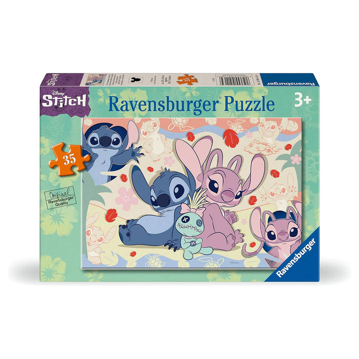 Ravensburger Disney Stitch Enjoy Some Time Together 35 Piece Jigsaw Puzzle