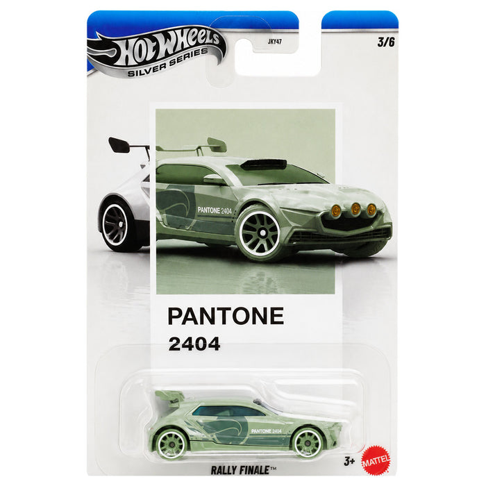 Hot Wheels Silver Series Pantone 2404 Rally Finale 3/6