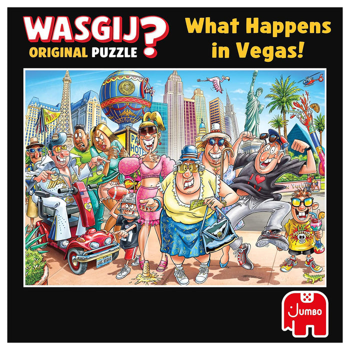 Wasgij Original 48 What Happens in Vegas! 1000 PIece Jigsaw Puzzle