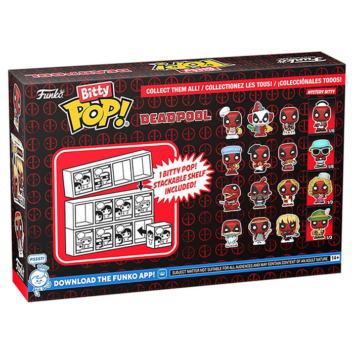Funko Bitty Pop! Deadpool Mini Figures Series 4 (4 Pack)