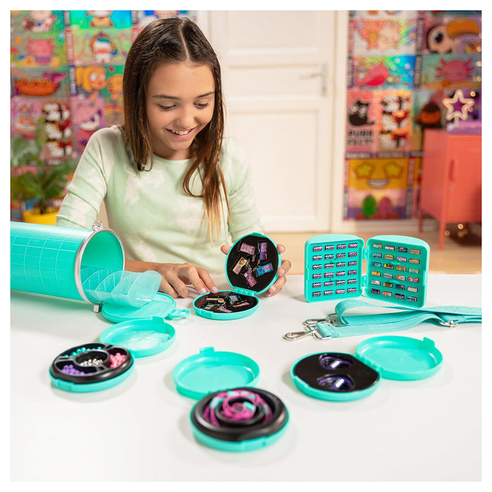 Sticki Rolls Sticki Rolluxe DIY Sticker Bracelet Kit & Lux Handbag Set