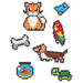 Simbrix Playful Pets Pixel Art Set