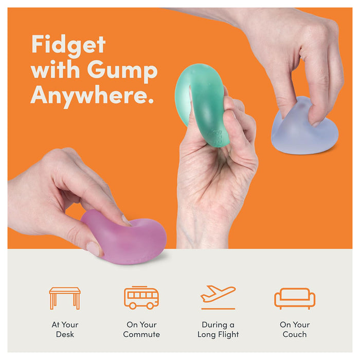 Speks Gump Jumbo Reef Memory Gel Stress Ball