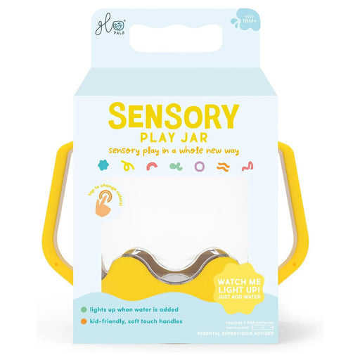 Glo Pals Sensory Play Jar Yellow