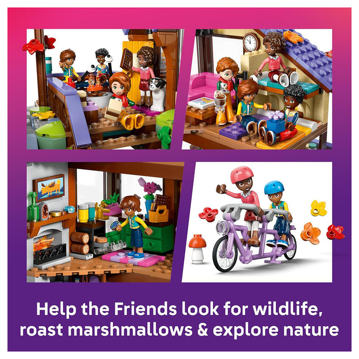 LEGO Friends Cosy Autumn Forest Cabin Building Set