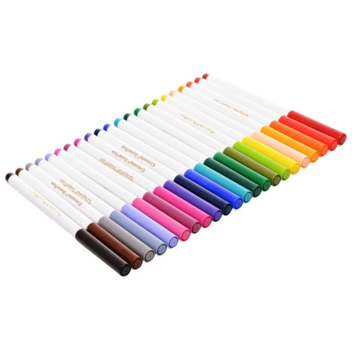 Crayola 12 Coloured Pencils & 24 Super Tips Coloured Markers Bundle