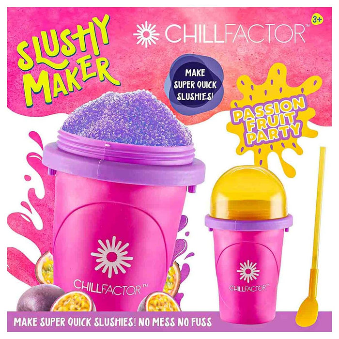 ChillFactor Slushy Maker Passion Fruit Party
