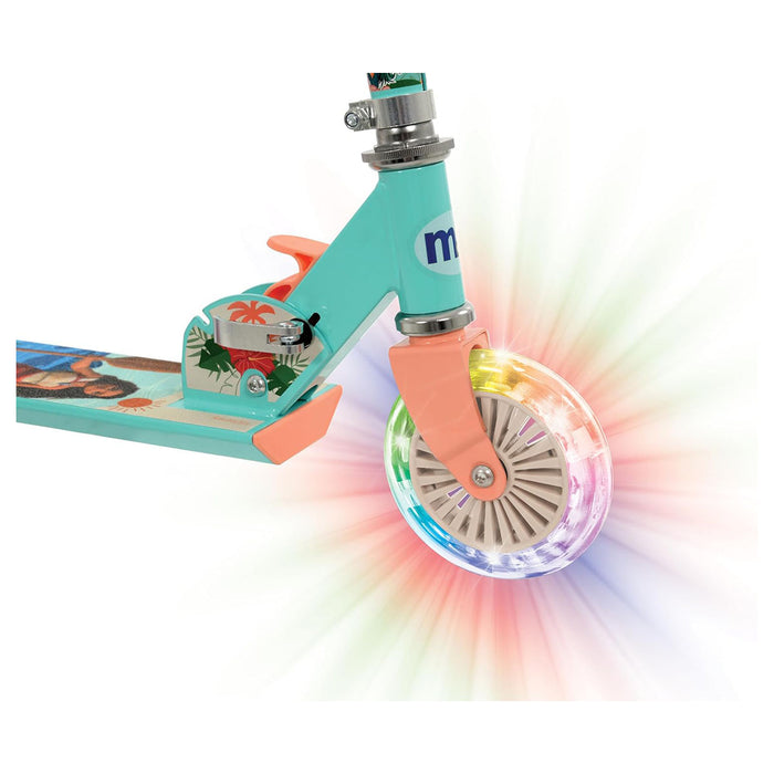 Disney Moana 2 In-Line Scooter with Light Up Wheels