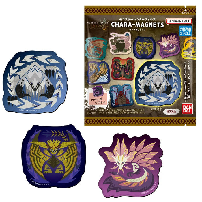 Monster Hunter Wilds Chara-Magnets (styles vary)