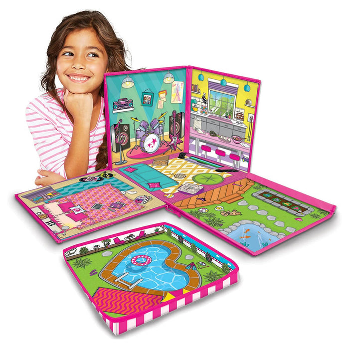 Barbie Zip-Bin Dreamhouse Playmat