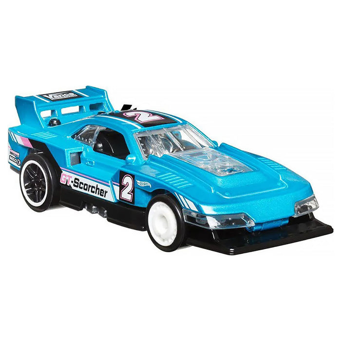 Hot Wheels Pull-Back Speeders GT Scorcher Car