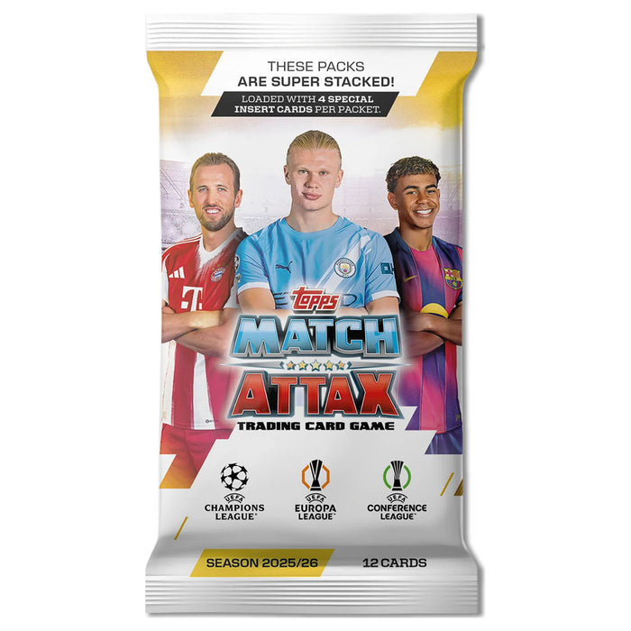 UCC Match Attax 2025/26 Card Packet