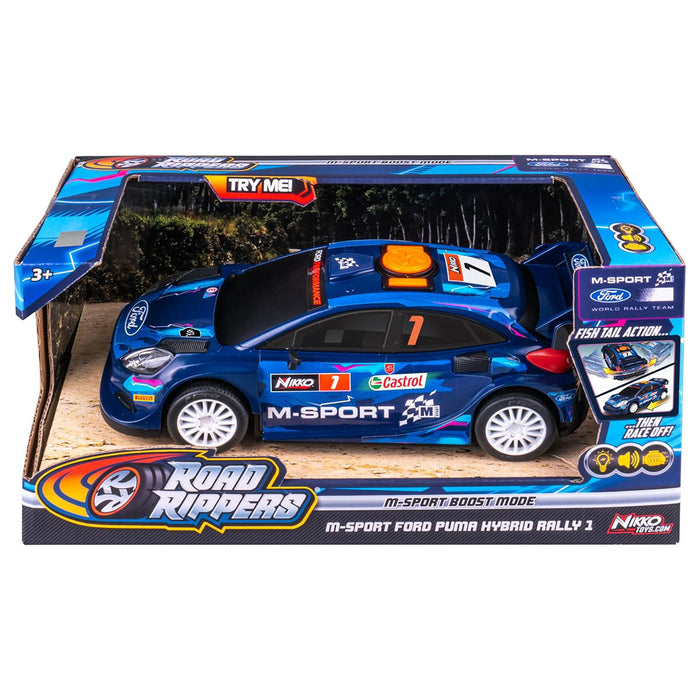 Nikko Road Rippers Boost Mode M-Sport Ford Puma Hybrid Rally 1 Car
