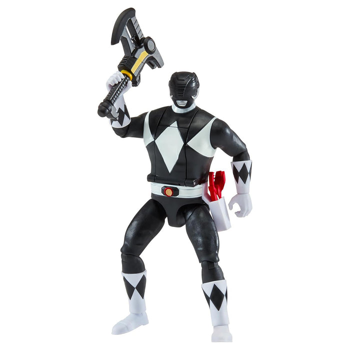 Mighty Morphin Power Rangers Re-Ignition: Auto Morphin Black Ranger Figure