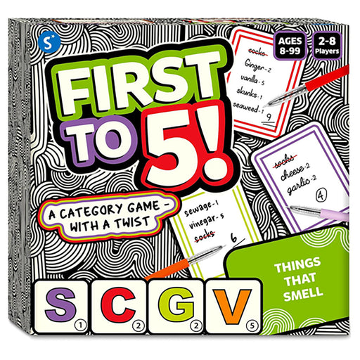 First to 5! Card Game
