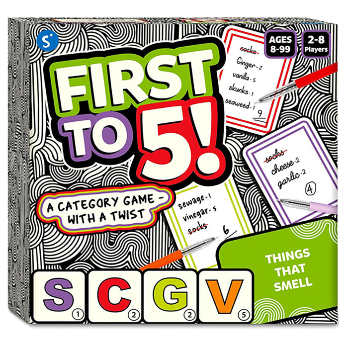 First to 5! Card Game