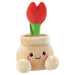Palm Pals Lilybelle Potted Tulip 13cm Soft Toy