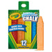 Crayola Washable Sidewalk Chalk 12 Assorted Colours