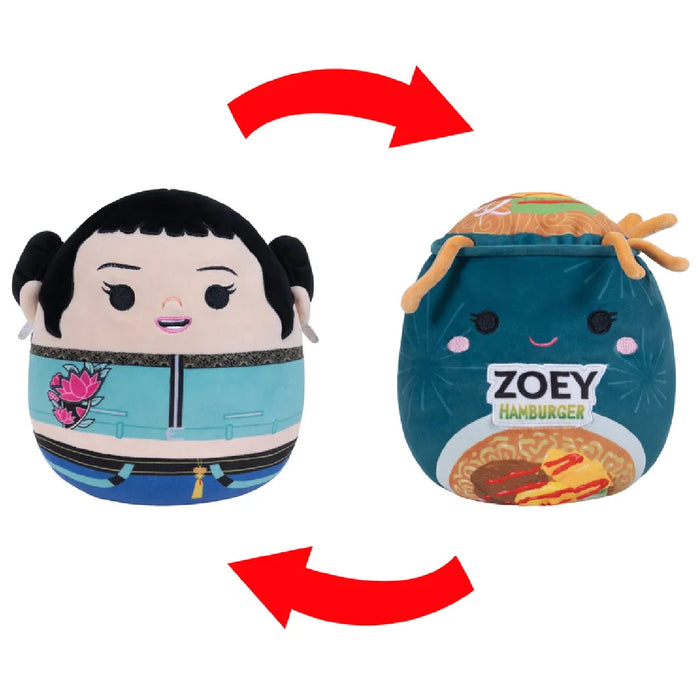 Squishmallows K-pop Demon Hunters FlipAMallows Zoey Reversible 8" Plush