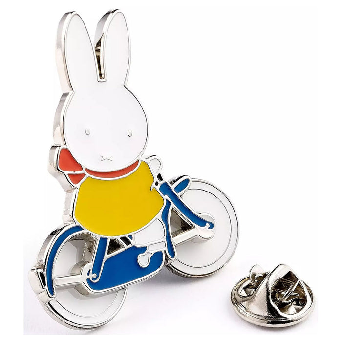 Official Miffy Spinning Wheels Bike Pin Badge