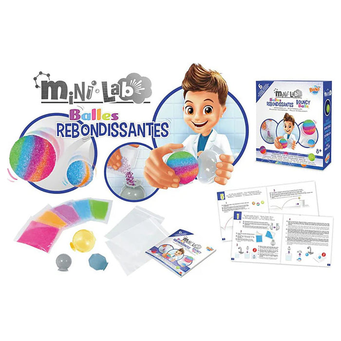 Buki Mini Lab Bouncy Balls Kit