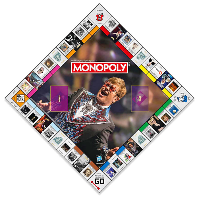 Monopoly Board Game Elton John Edition