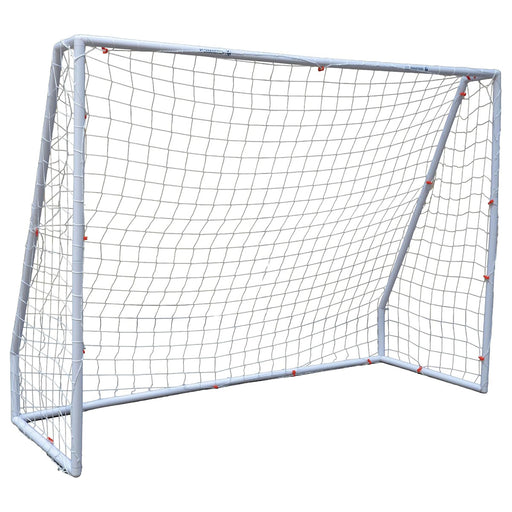 Kickmaster 8ft Football Goal 42mm UPVC Frame