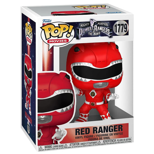Funko Pop! Movies: Mighty Morphin Power Rangers The Movie: Red Ranger Vinyl Figure #1779