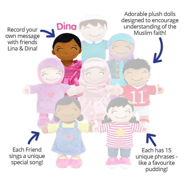 Desi Doll Little Muslim Friends Dina Ballerina Doll