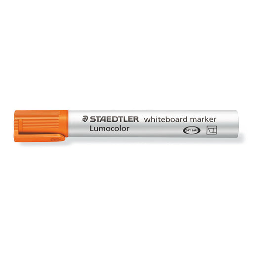 Staedtler Lumocolor Whiteboard Orange Chisel Tip Marker