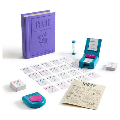 Taboo Vintage Bookshelf Edition Game