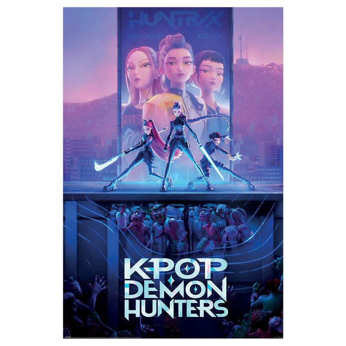 Huntrix K-POP Demon Hunters (Key Art) Maxi Poster