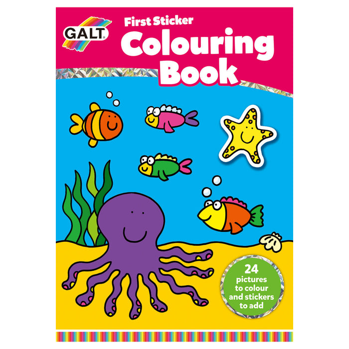 Galt First Sticker Colouring Book