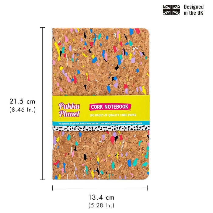 Pukka Planet Cork Notebook 160 Pages